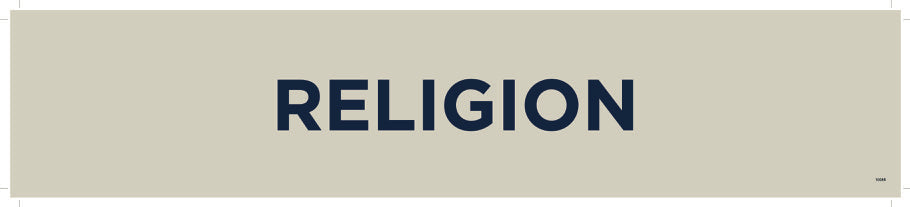 10088-Category Sign-Religion