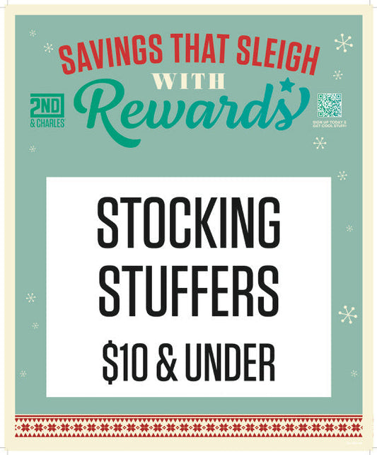 2NC-24HK1-009-Extended Feature Sign-Stocking Stuffers $10