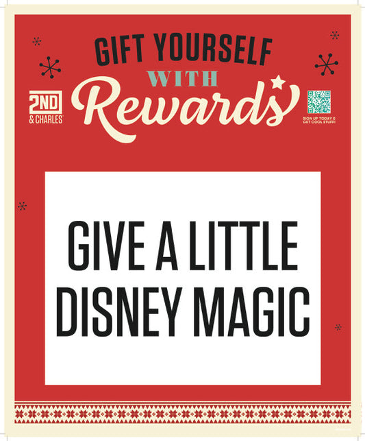 2NC-24HK1-020-Extended Feature Sign-Give a Little Disney Magic