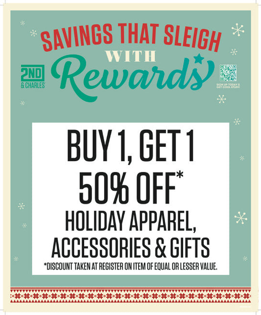 2NC-24HK1-035-Extended Feature Sign-Holiday Apparel, Accessories & Gifts BOGO