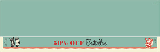 2NC-24HK1-052-Shelf Talker-50% Off Bestsellers