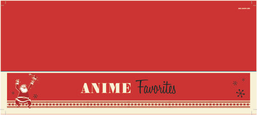 2NC-24HK1-093-DVD Shelf Talker-Anime Favorites