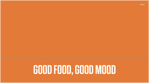 2NC-30741-Endcap Shelf Talker-Good Food, Good Mood