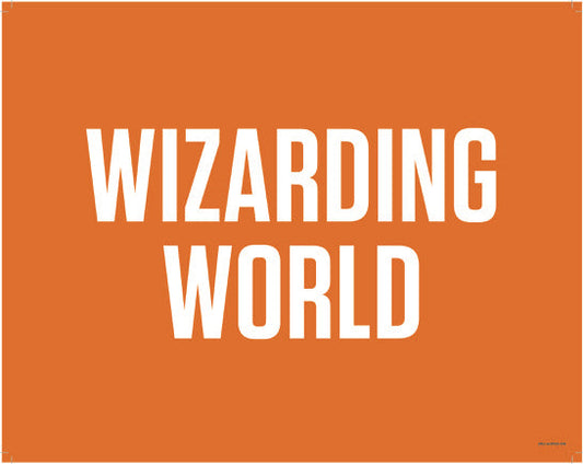 2NC-AHM23-018-Feature Sign-Wizarding World 