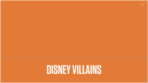 30785-Endcap Shelf Talker-Disney Villains