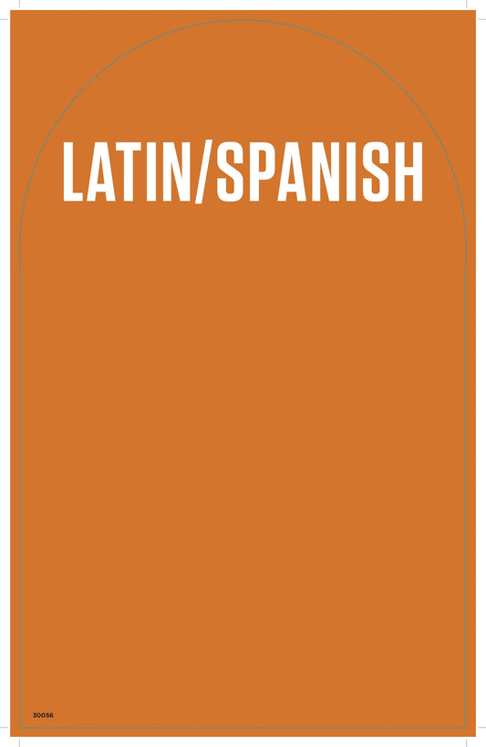 30056-Vinyl Tombstone-Latin Spanish