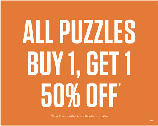 30641-Feature Sign-All Puzzles Buy 1 Get 1 50% Off